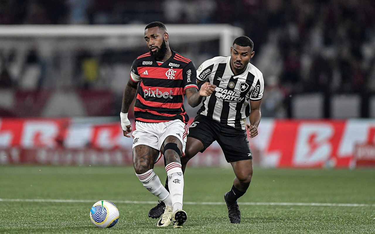 Botafogo e Flamengo fazem a final da Supercopa Rei em 2025 (Foto: Thiago Ribeiro/AGIF)