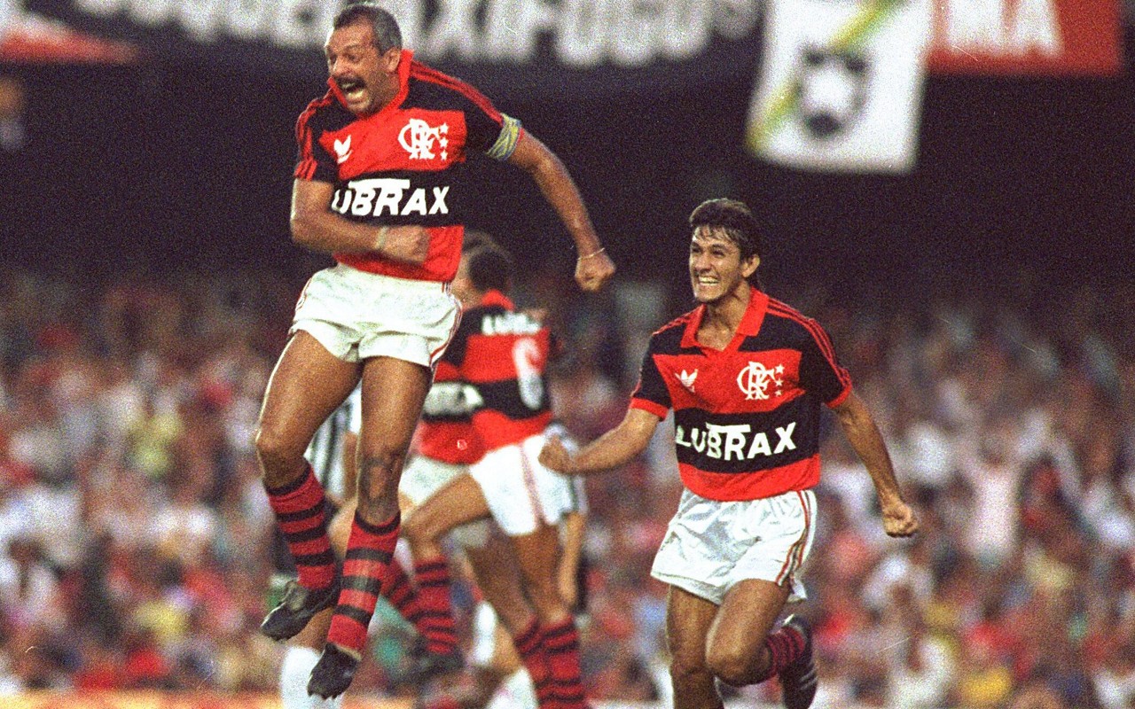 Flamengo x Botafogo na decisão d Campeonato Brasileiro de 1992 (Foto: Acervo/Lance!)