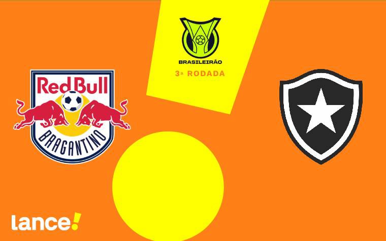 Bragantino e Botafogo medem força no interior paulista (Foto: Arte/Lance!)
