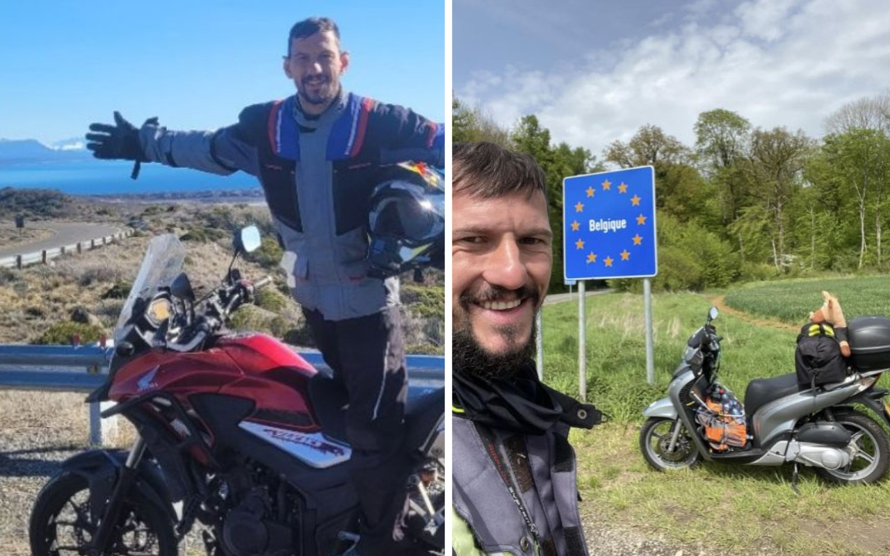 Alex Tibola, de 35 anos, morreu em um acidente de trânsito, no Chile