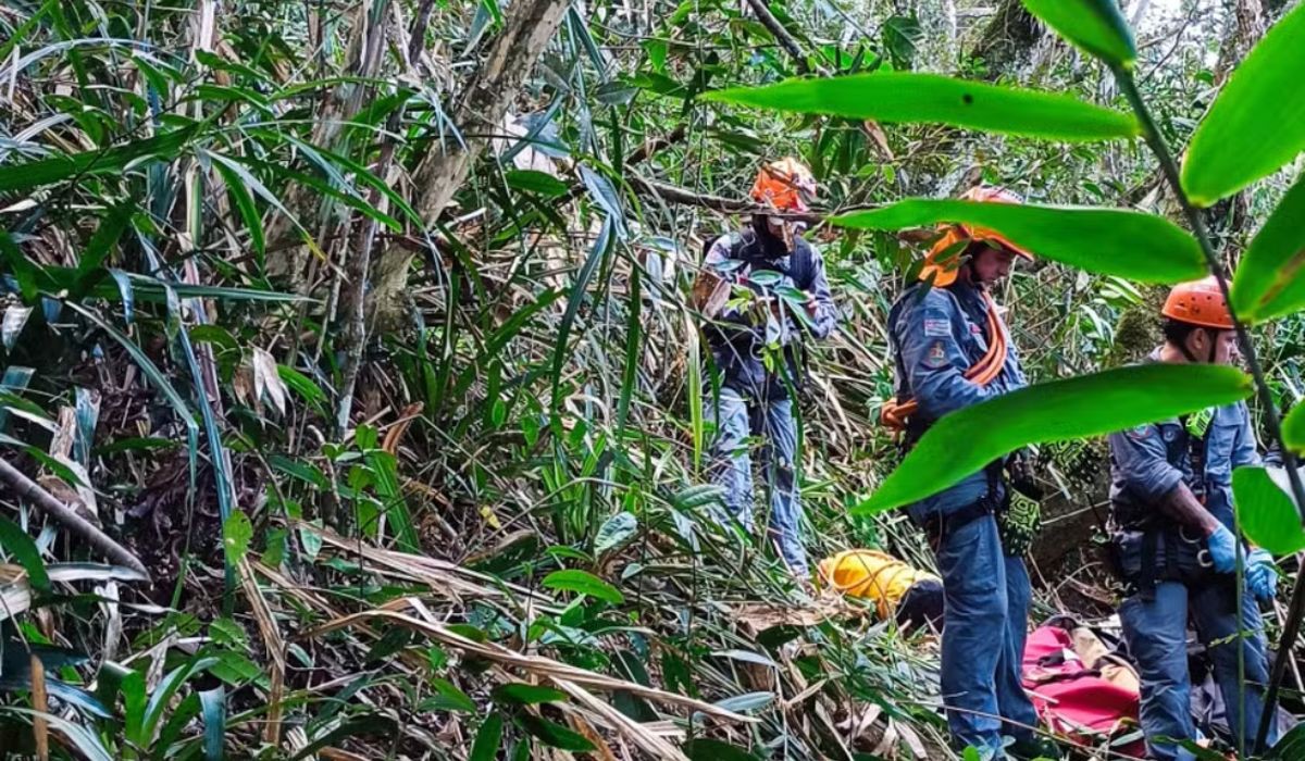 A equipe de resgate chegou a prestar os primeiros socorros, mas os ferimentos eram graves 