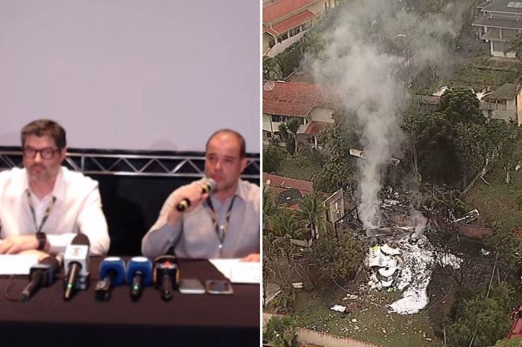 Marcel Moura, diretor de operações, e Eduardo Busch, CEO da Voepass