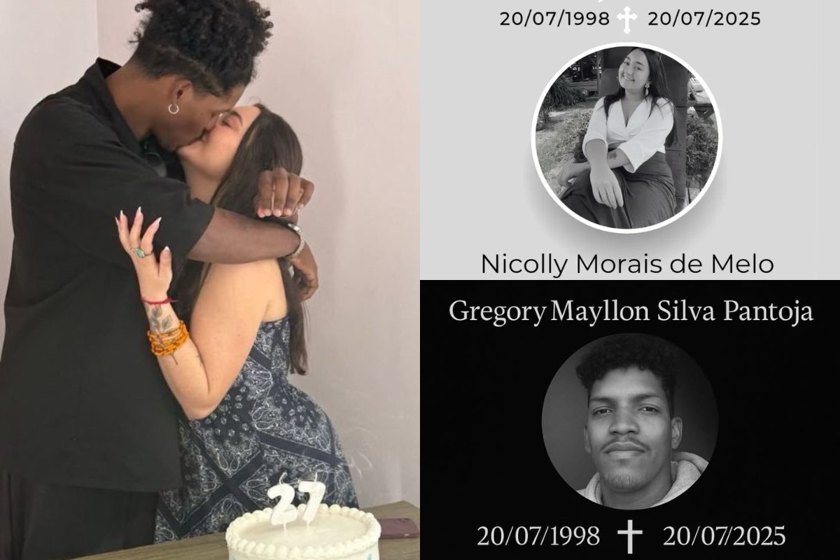 Casal morreu no dia em que completava 27 anos