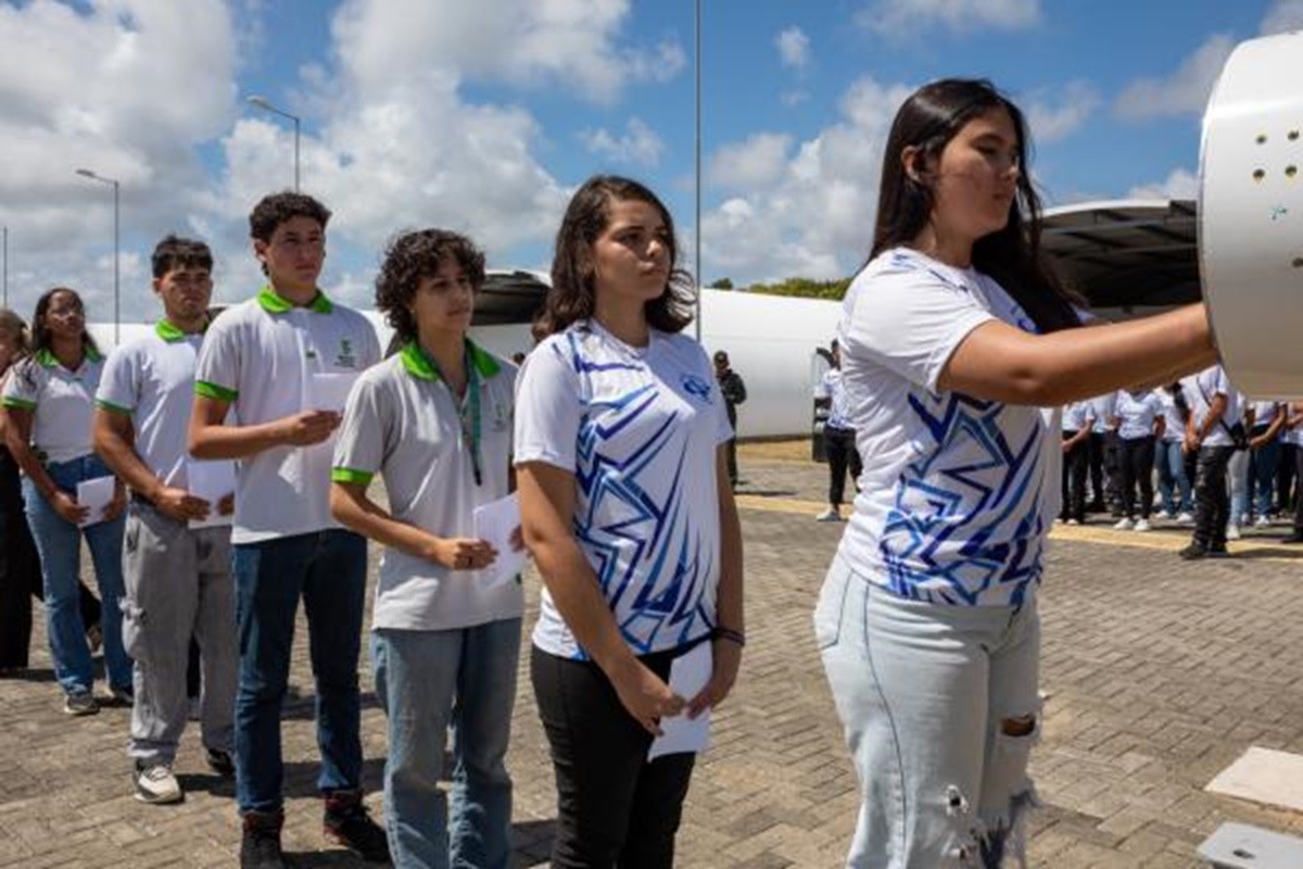 Foguete que será lançado pela FAB vai levar mensagens de alunos ao espaço