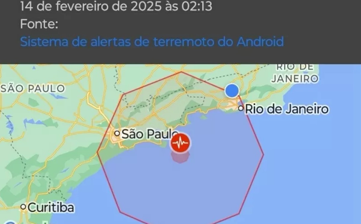 Alerta falso de terremoto será investigado pela Anatel