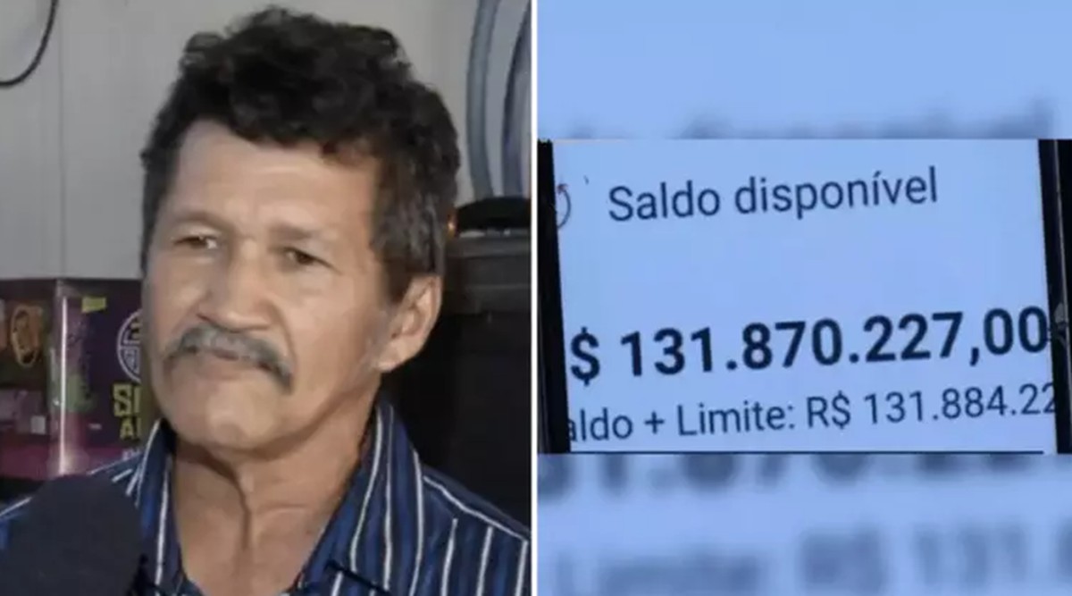 Antônio Pereira do Nascimento, correntista do Bradesco, recebeu quantia milionária por engano e poderá ser indenizado 
