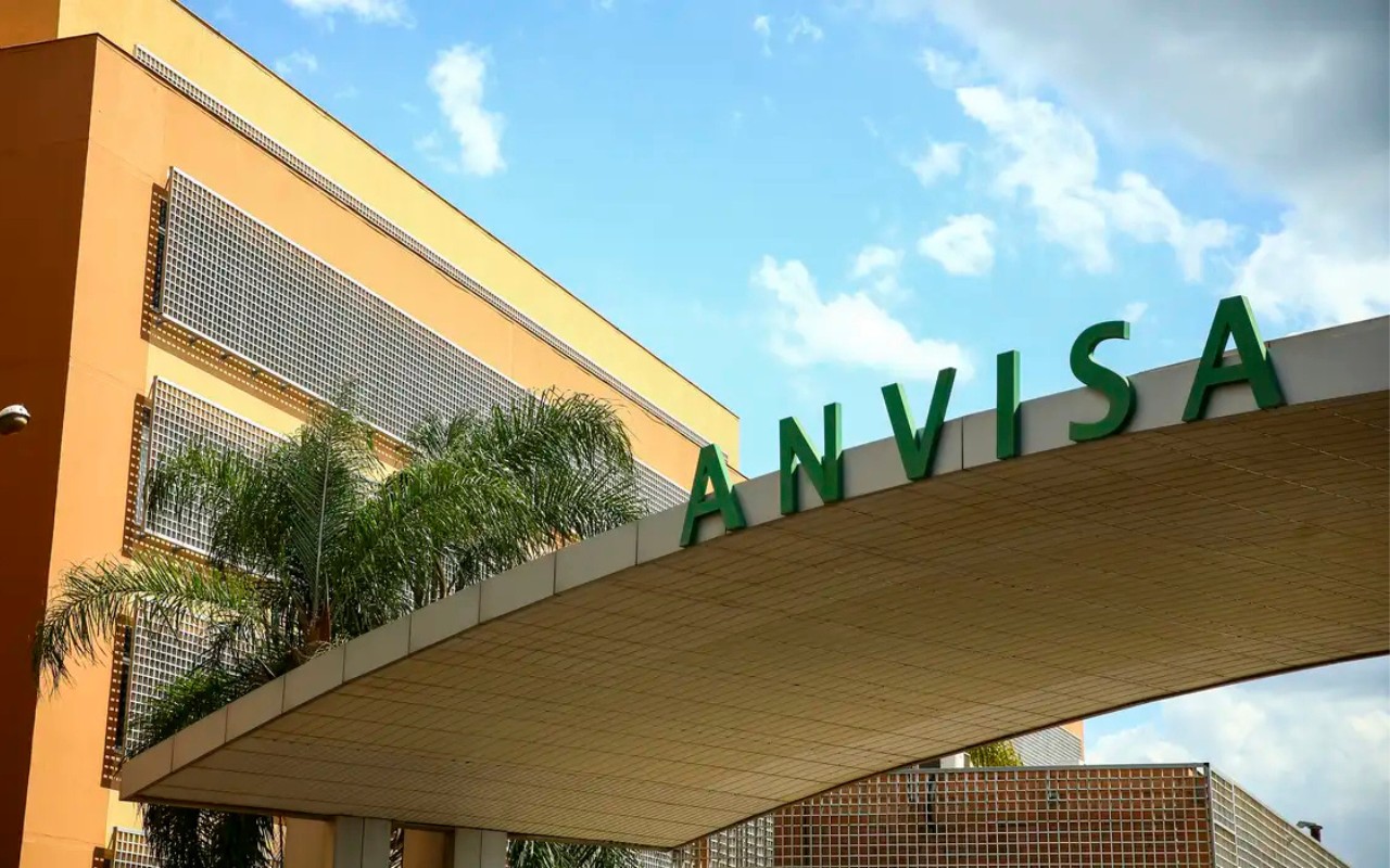 Fachada do prédio da Anvisa, em Brasília