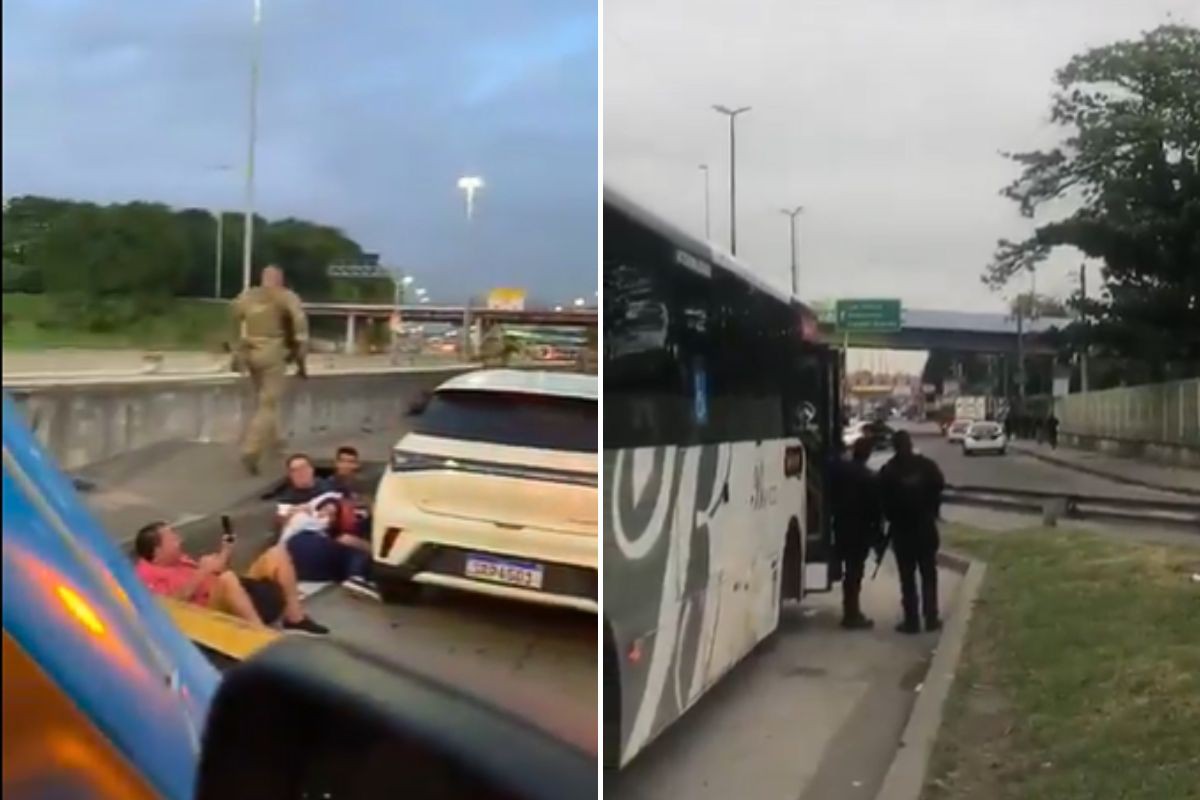 Operação no Rio de Janeiro deixa feridos e provoca caos no trânsito