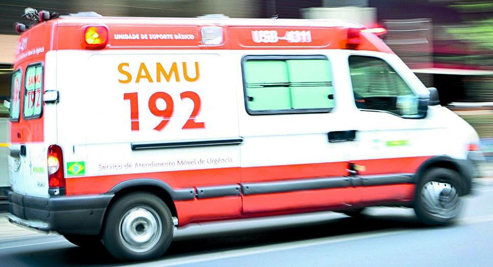 Samu foi atendido após homem ser baleado em academia