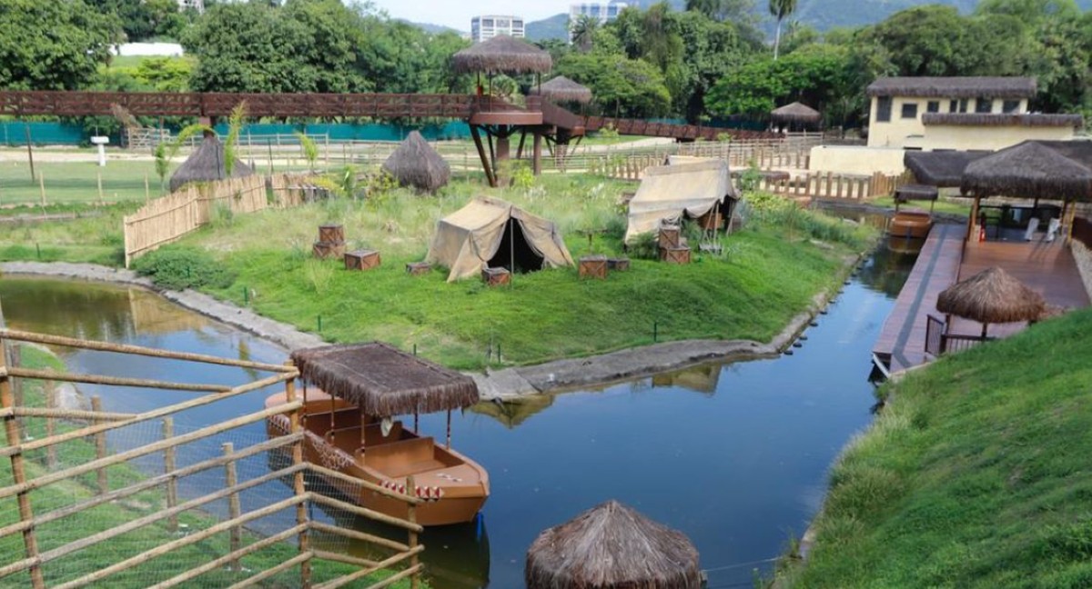 O BioParque do Rio está localizado na Quinta da Boa Vista