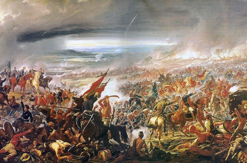 Retratando a Guerra do Paraguai, Batalha do Avaí, de Pedro Américo: Foi o mais sanguinário conflito da América do Sul