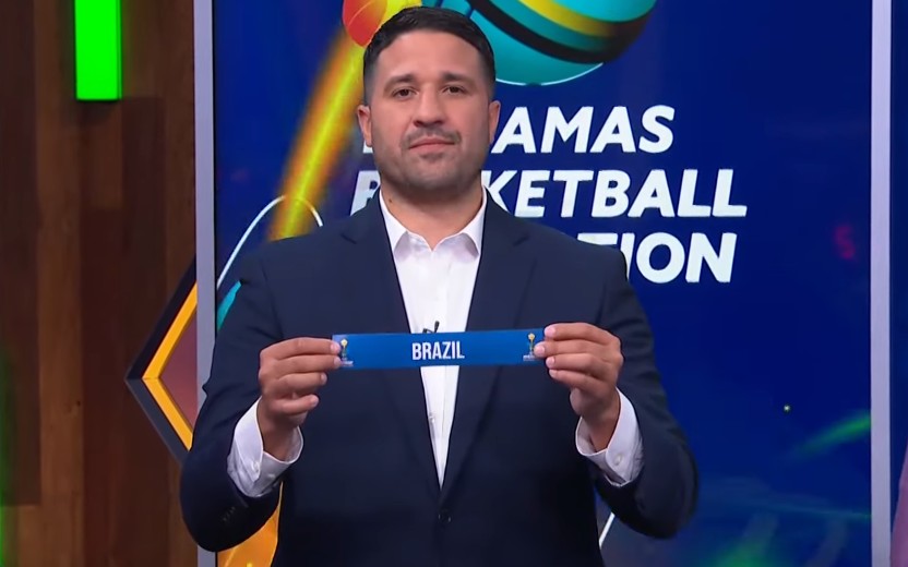 Brasil foi a quarta seleção a ser sorteada (Foto: reprodução/FIBA)