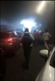 Incidente provocou correria entre motoristas