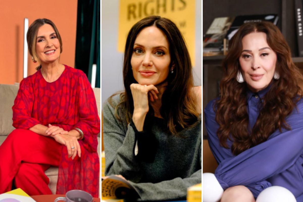 Fátima Bernardes, Angelina Jolie e Claudia Raia estão entre as famosas que são canhotas