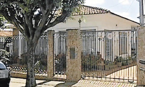 Casa da família Almeida Prado em Jaú, no interior de São Paulo
