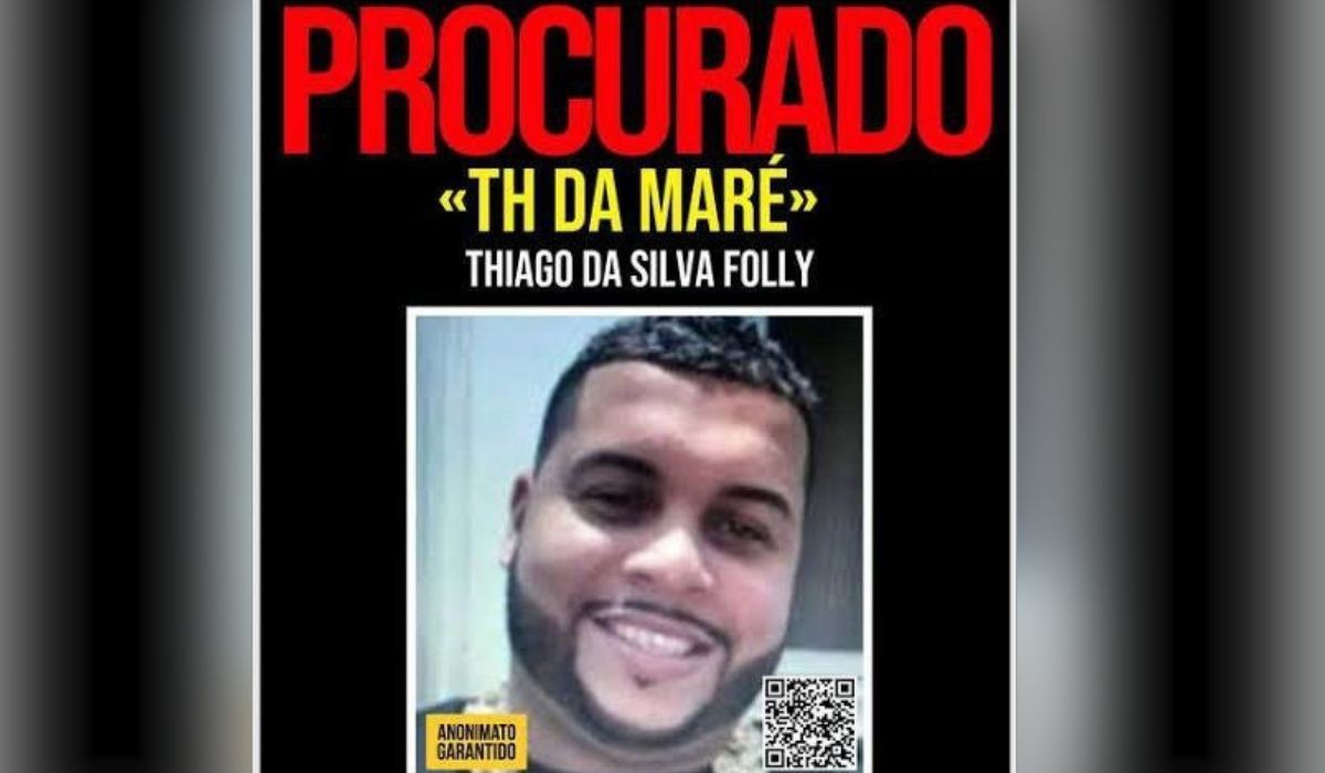 Thiago da Silva Folly, o TH, era chefe do tráfico do Terceiro Comando Puro no Complexo da Maré