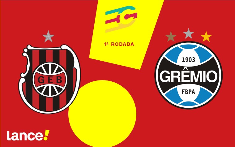 Brasil de Pelotas e Grêmio se enfrentam pela 1ª rodada do Gauchão (Arte: Lance!)
