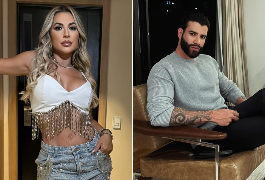 Deolane Bezerra e Gusttavo Lima