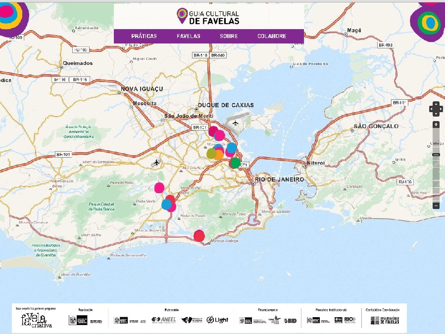 Observatório de Favelas lança mapa cultural de seis comunidades do RJ