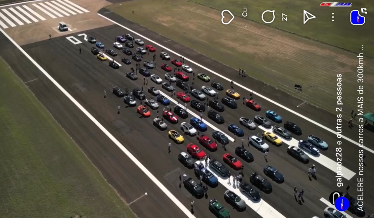 Driver Top Speed é uma competição automobilística amadora que reúne proprietários de carros esportivos e superesportivos para provas de velocidade em pista reta