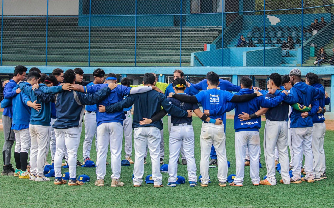 Seleção Brasileira de beisebol disputará a Copa América (Foto: Vinicius Farias/CBBS)