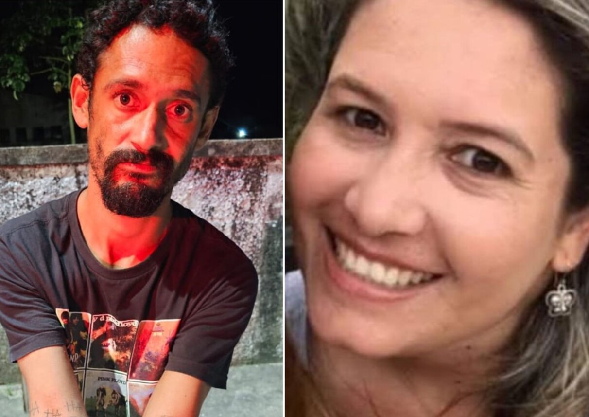 Uanderson foi preso pela Polícia Militar suspeito de matar a ex-companheira em Cananéia, SP 
