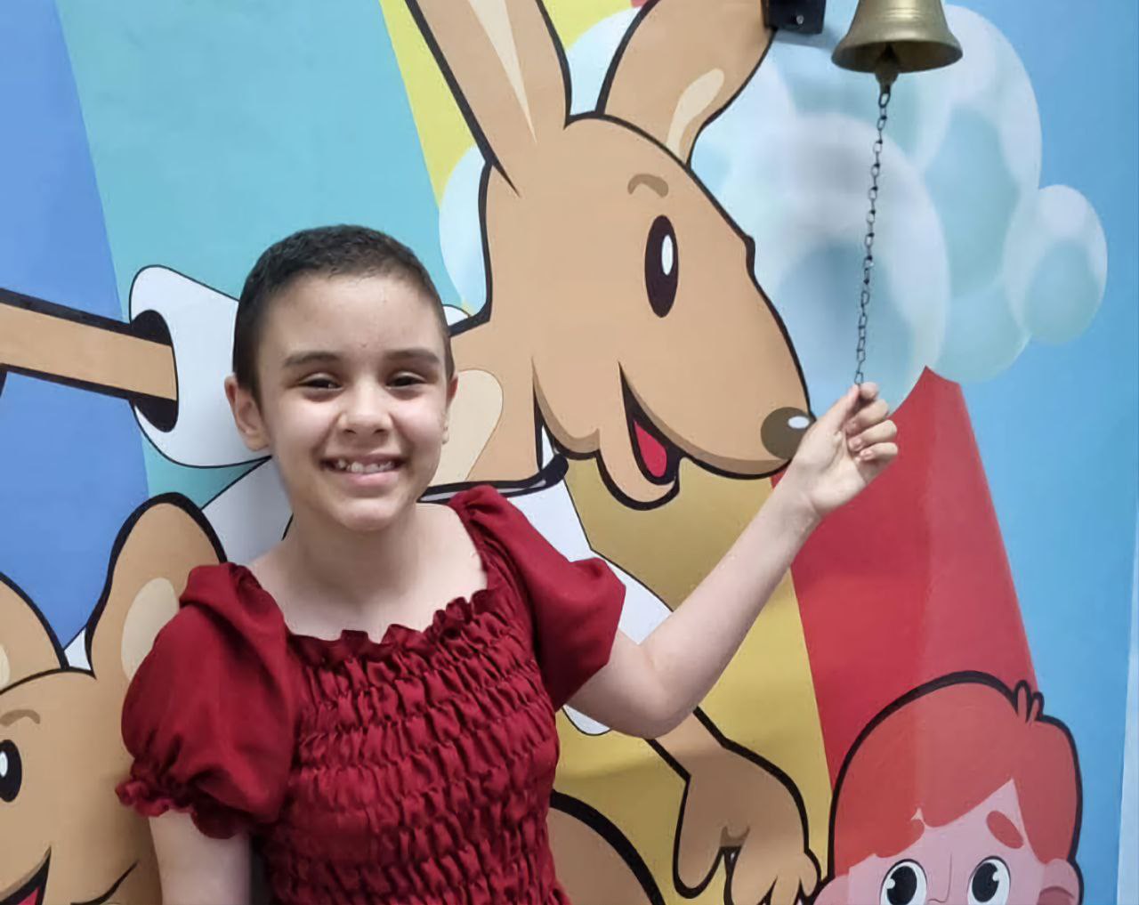 Aagora, ela seguirá em acompanhamento na instituição, passando por consultas e exames de forma periódica