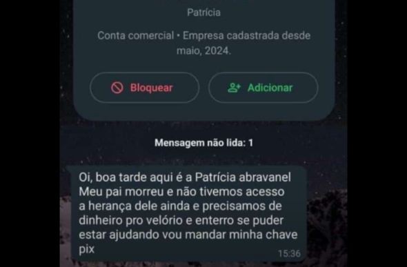 Golpistas se passam por família de Silvio Santos em mensagens