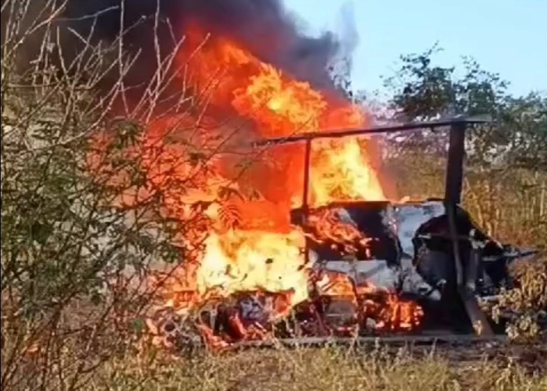 Helicóptero caiu com três pessoas e duas delas morreram 