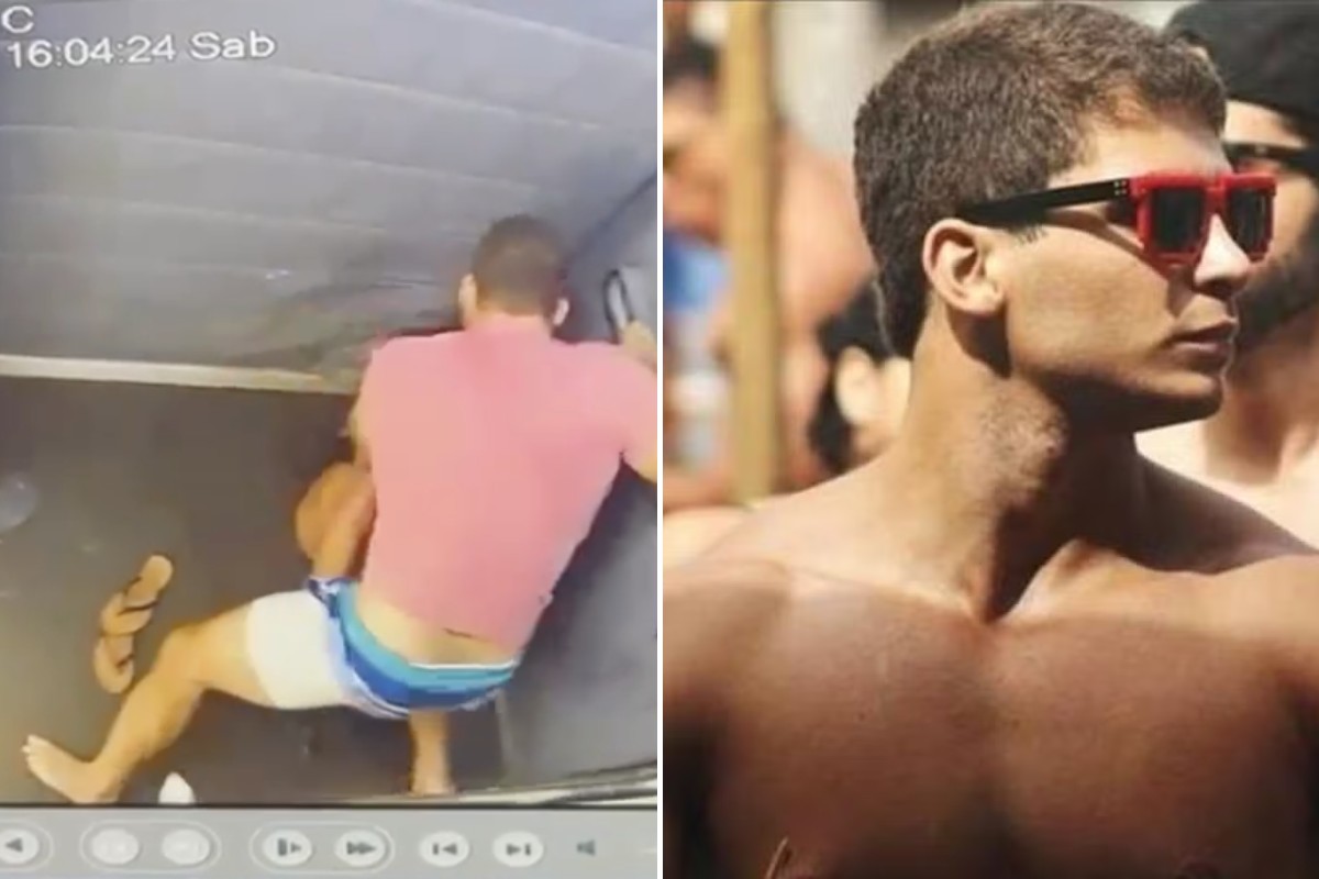 Igor Cabral foi preso após agredir namorada em elevador