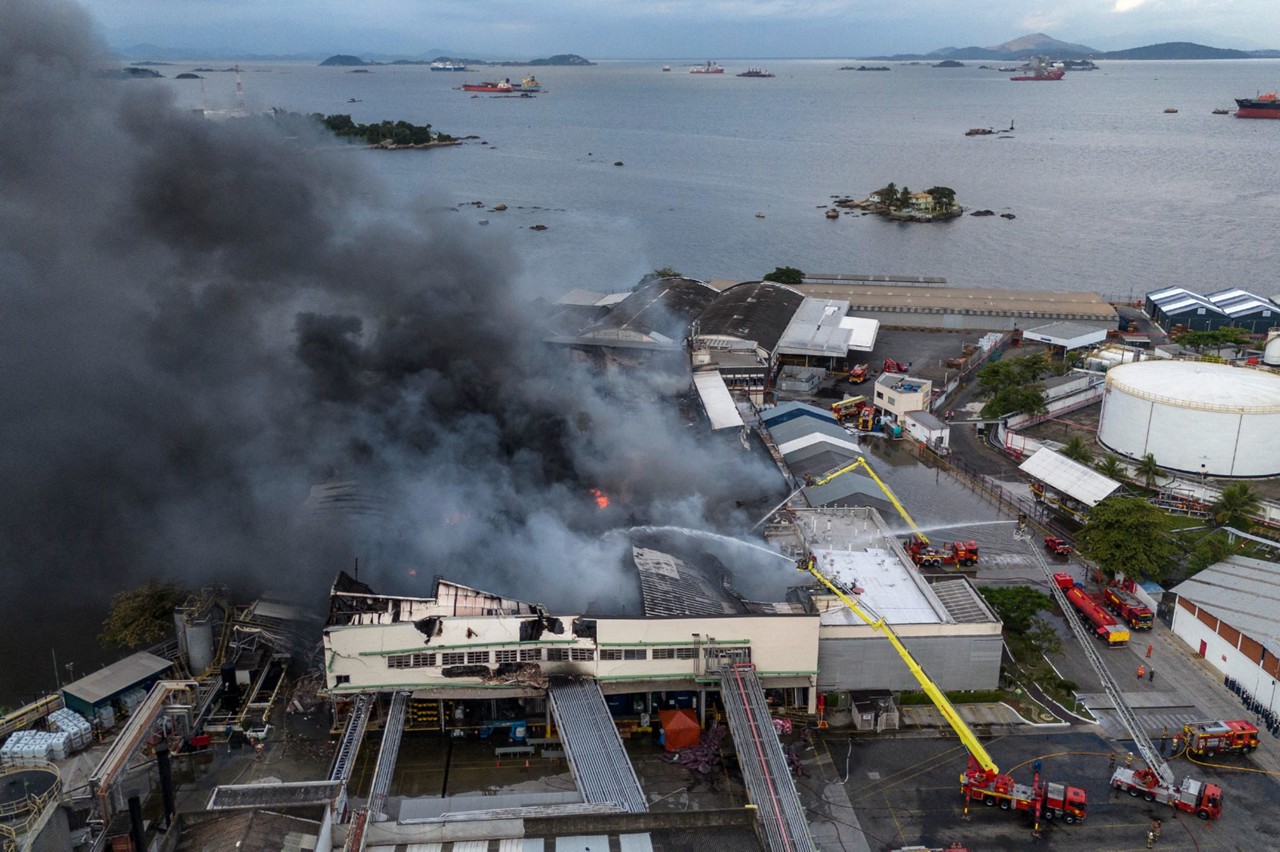 Incêndio no Rio de Janeiro 