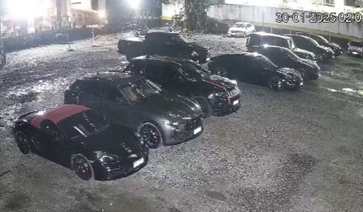 Dos seis Porsches levados, a Polícia Civil recuperou quatro.