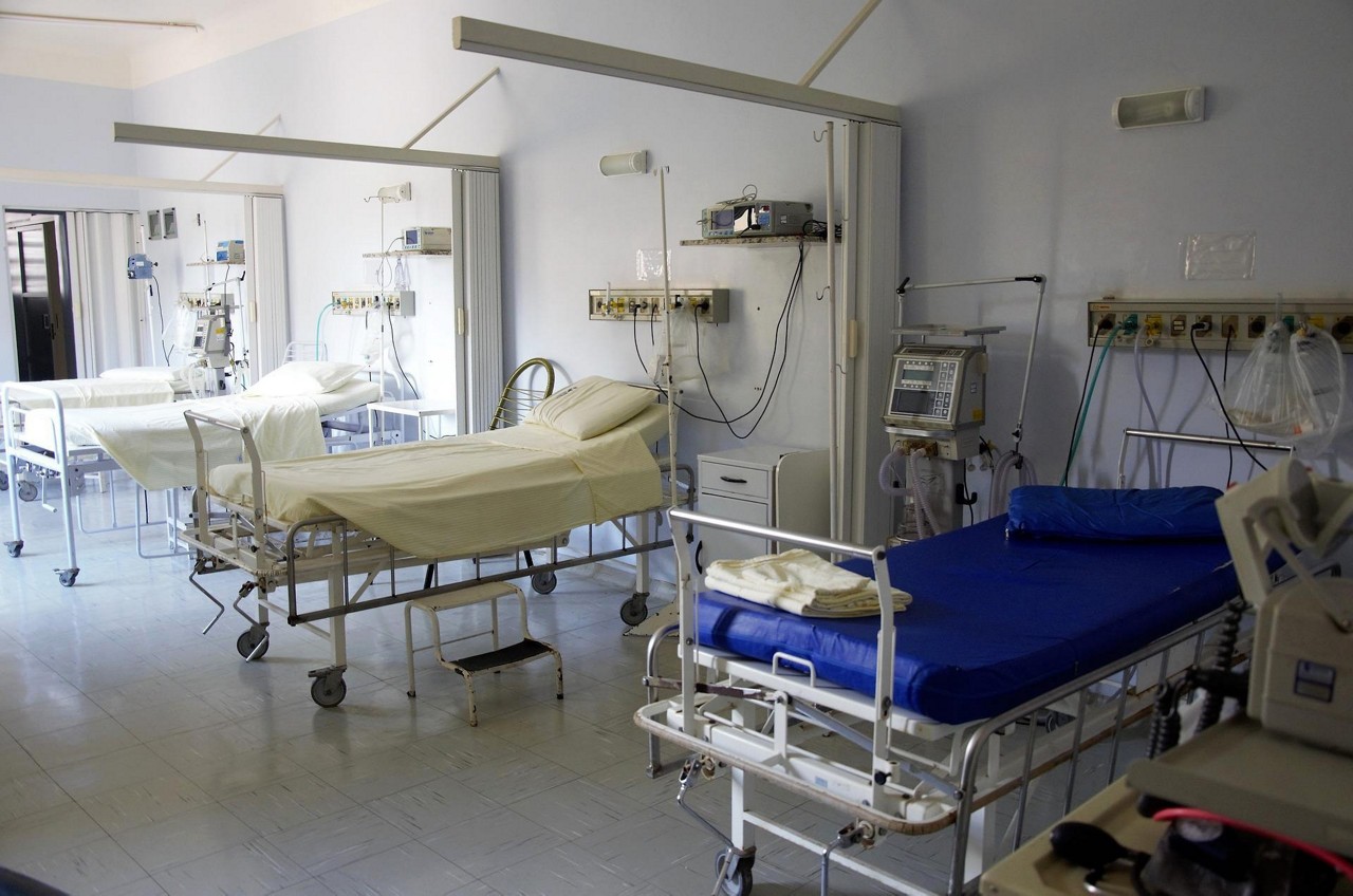 Imagem ilustrativa de leito de hospital