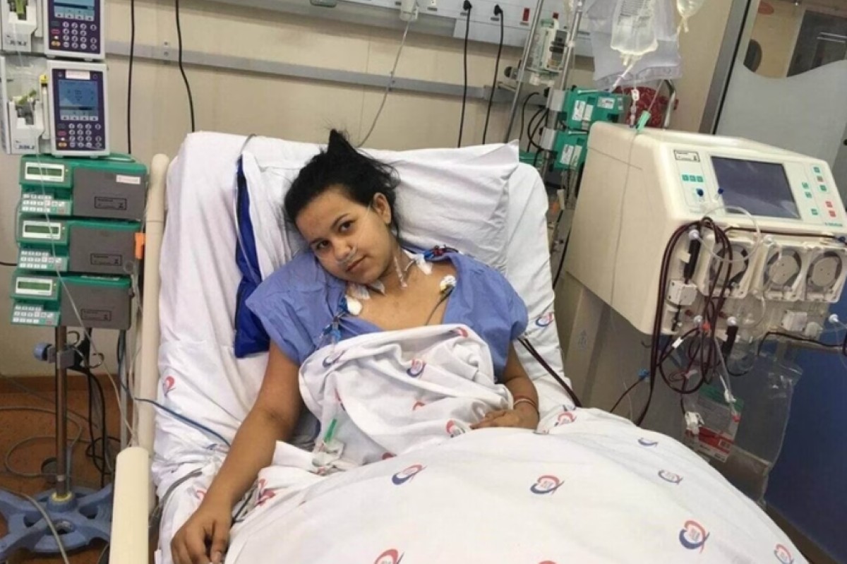 Vitória Chaves da Silva morreu após passar por quatro transplantes