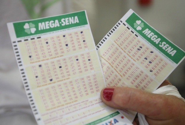Imagem ilustrativa de apostas feitas para Mega-Sena