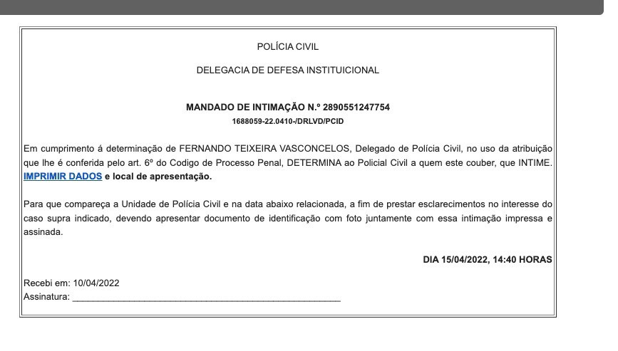 Novo golpe na praça: Justiça alerta sobre envio de falsas intimações judiciais