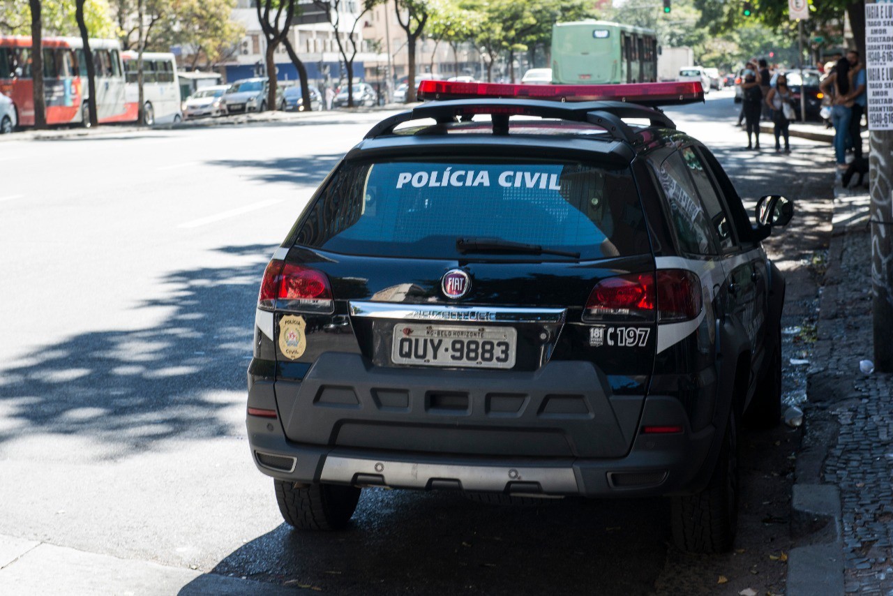 Imagem ilustrativa de uma viatura da Polícia Civil de Minas Gerais