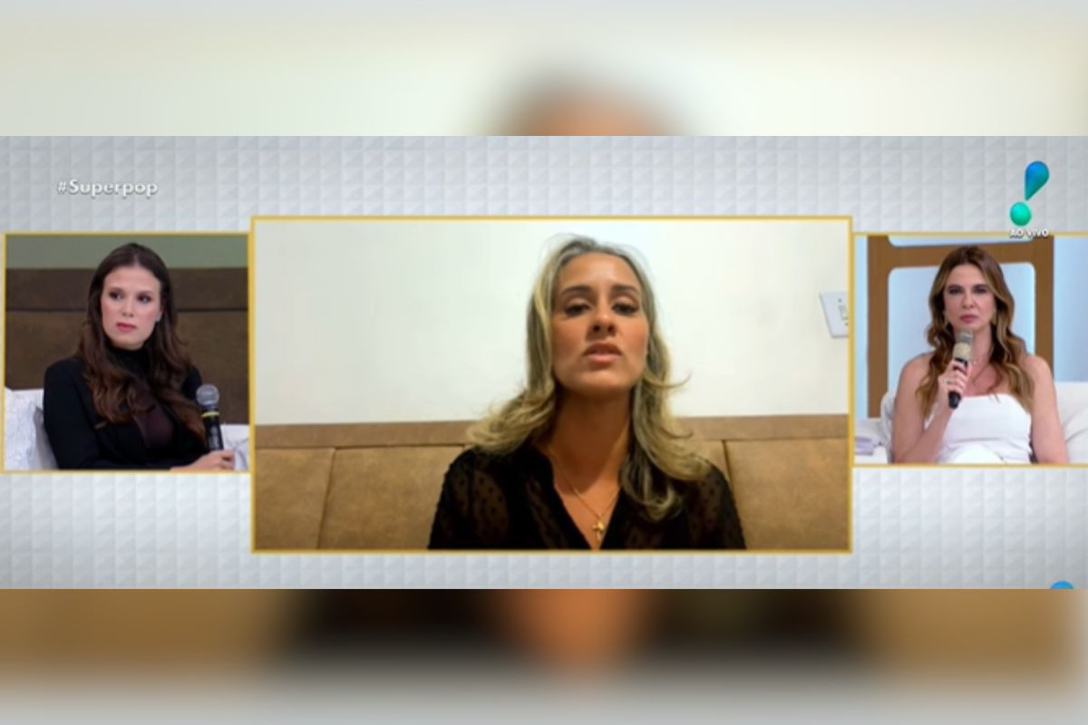Mãe de criança (no centro) discutiu com Jennifer (na esquerda) no SuperPop