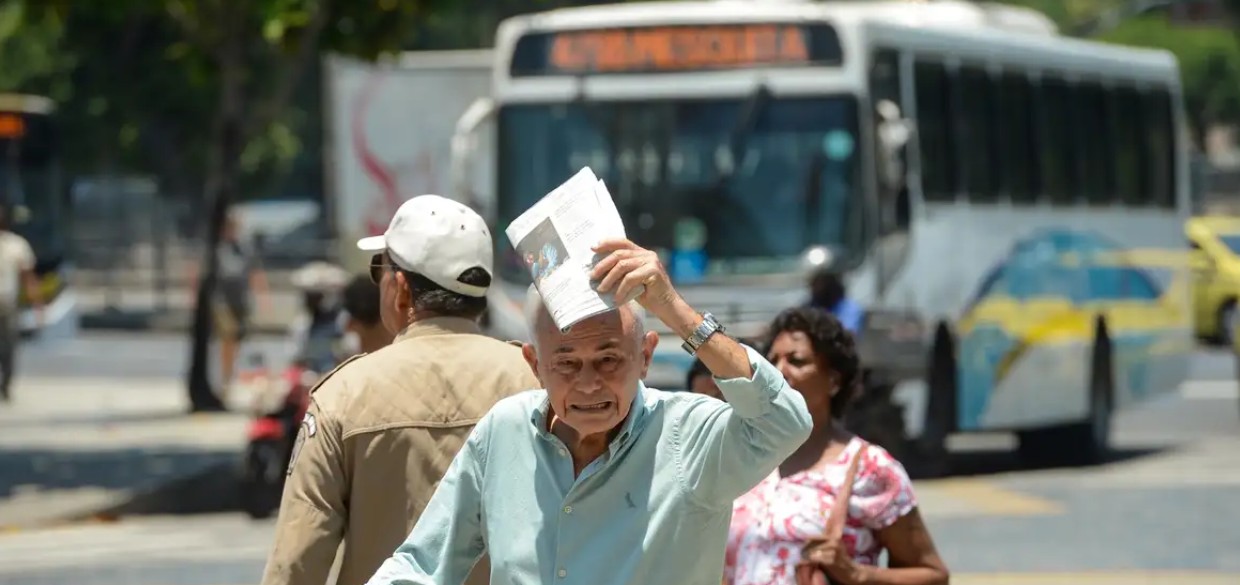 No Rio de Janeiro, sensação térmica pode chegar a 50ºC durante ondas de calor