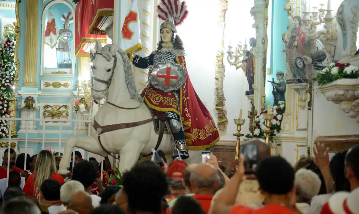 Imagem de São Jorge, padroeiro do Rio de Janeiro