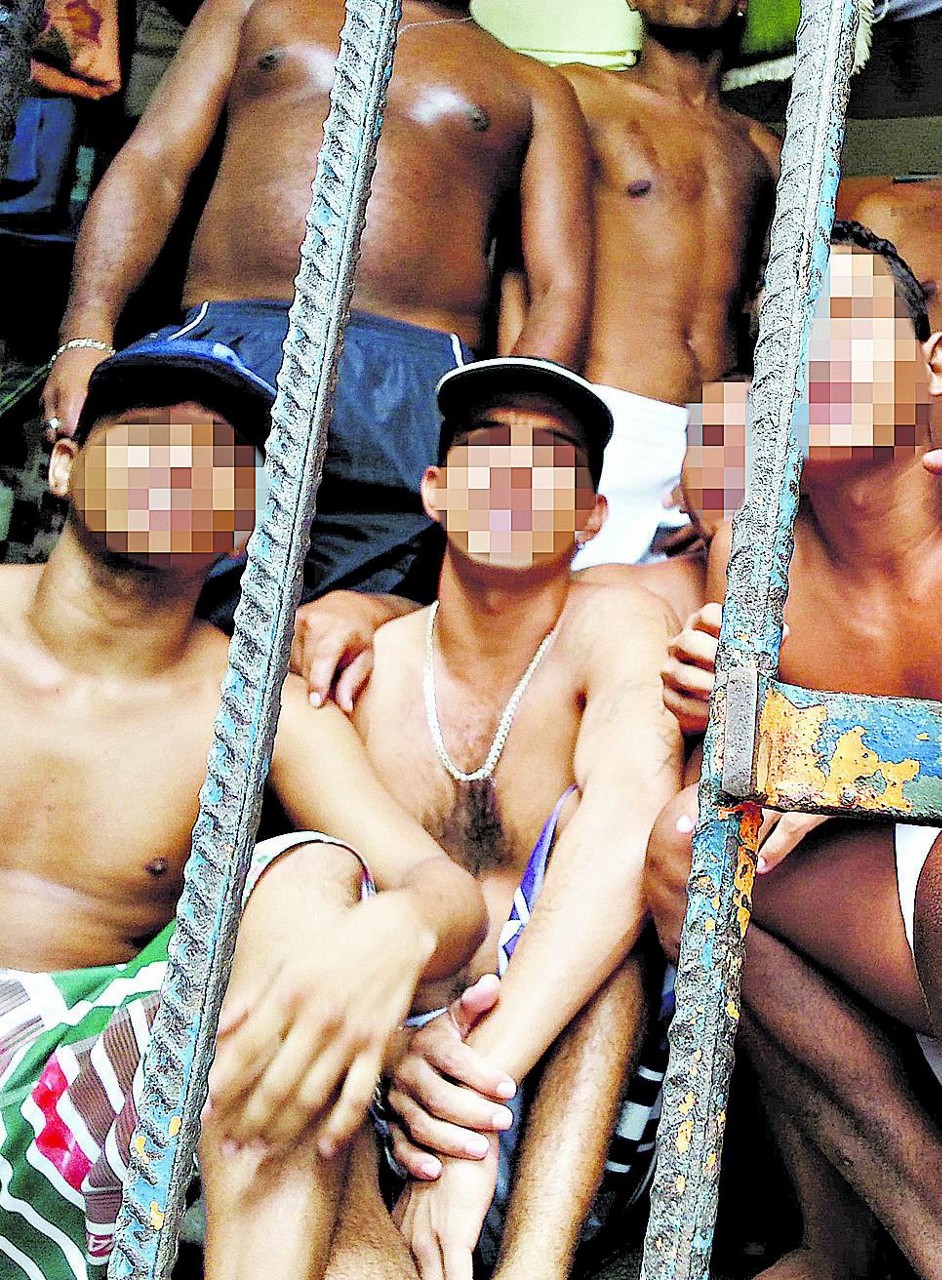 Amontoados. Detentos do Complexo Penitenciário de Pedrinhas, em São Luís, no Maranhão