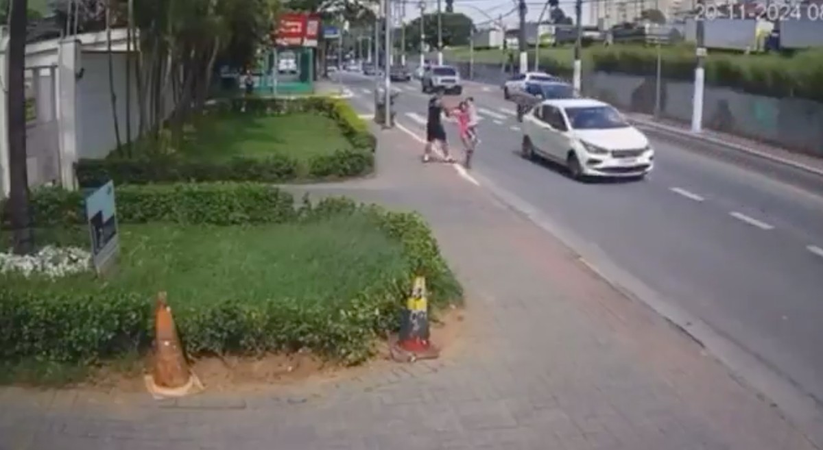Vídeo mostra tentativa de sequestro em São Paulo
