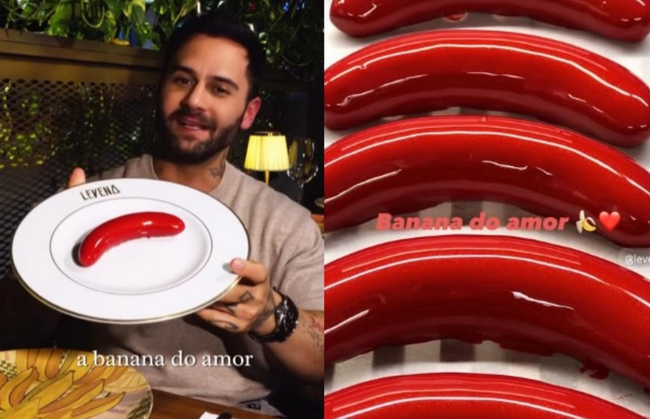 Chef criou sobremesa inspirada no hype do morango do amor