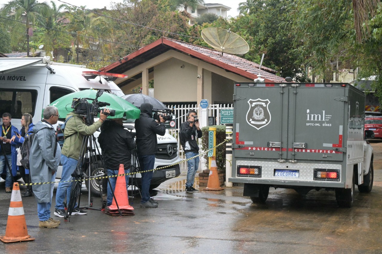 Local da queda do avião em Vinhedo, no interior de São Paulo. Tragédia resultou em 62 mortes. 
