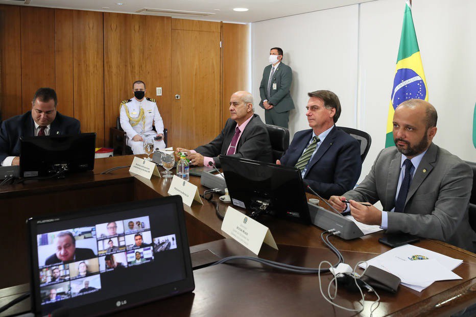 Presidente participou de videoconferência com lideranças católicas no dia 21 de maio