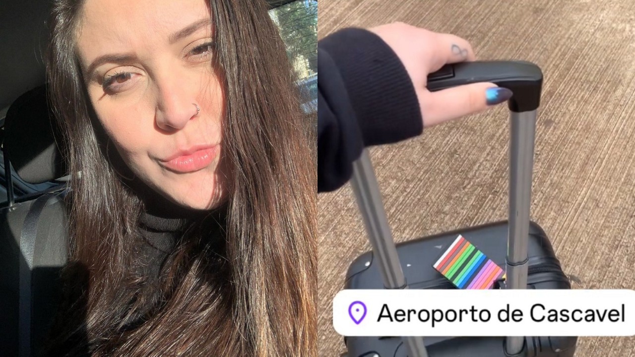 Isabella Pozzuoli fez postagem nas redes antes de decolar