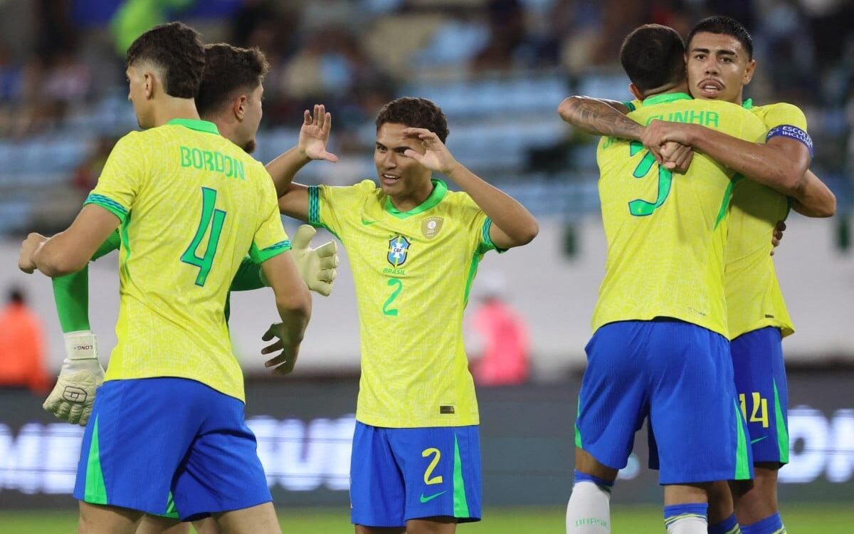 Brasil Sub-20 tem mais um desafio pelo Sul-Americano (Foto: Edixon GAMEZ / AFP)