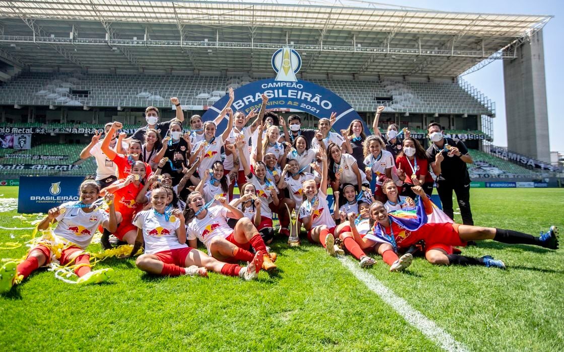 Bragantino é campeão da Série A2 Feminina. (Foto: © Cristiane Mattos/Staff Images Woman/CBF/Direitos Reservados)