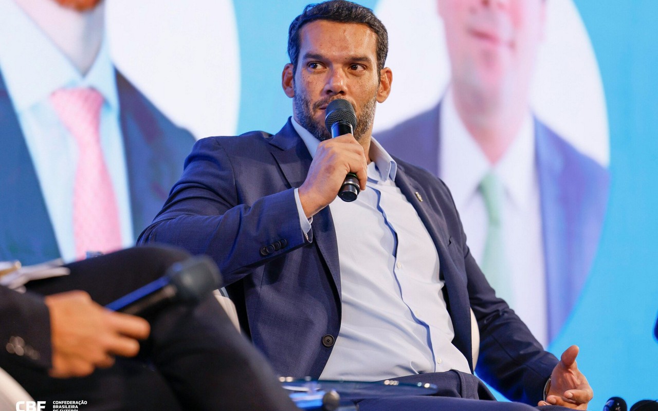 Presidente da CBF negocia com Conmebol para mudar acesso à Libertadores (Foto: Rafael Ribeiro/CBF)