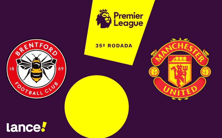 Brentford e Manchester United se enfrentam pela 35ª rodada de La Liga (Foto: Arte: Lance!)